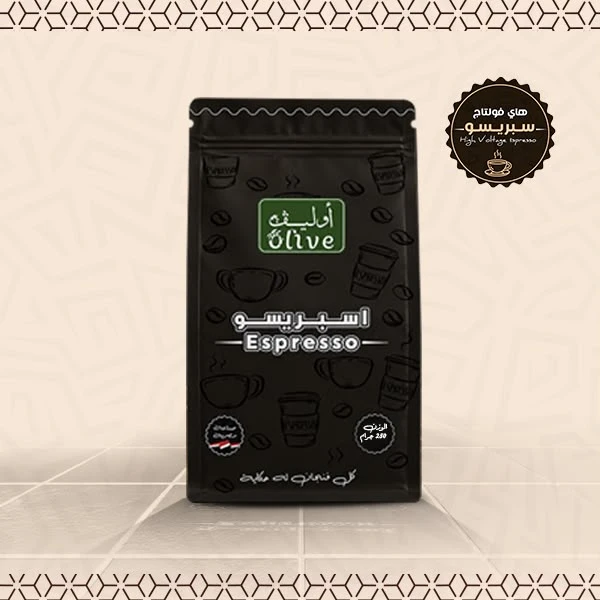 قهوة هاي فولتاج سبرسو